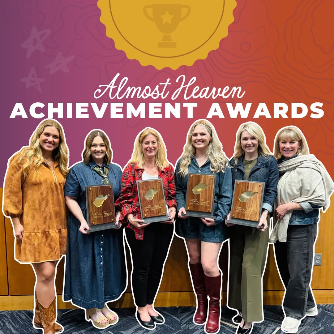 822198315_1555651293256039_2089850626980519508_n Almost Heaven Achievement Awards - BTA and VMCCVB holding awards